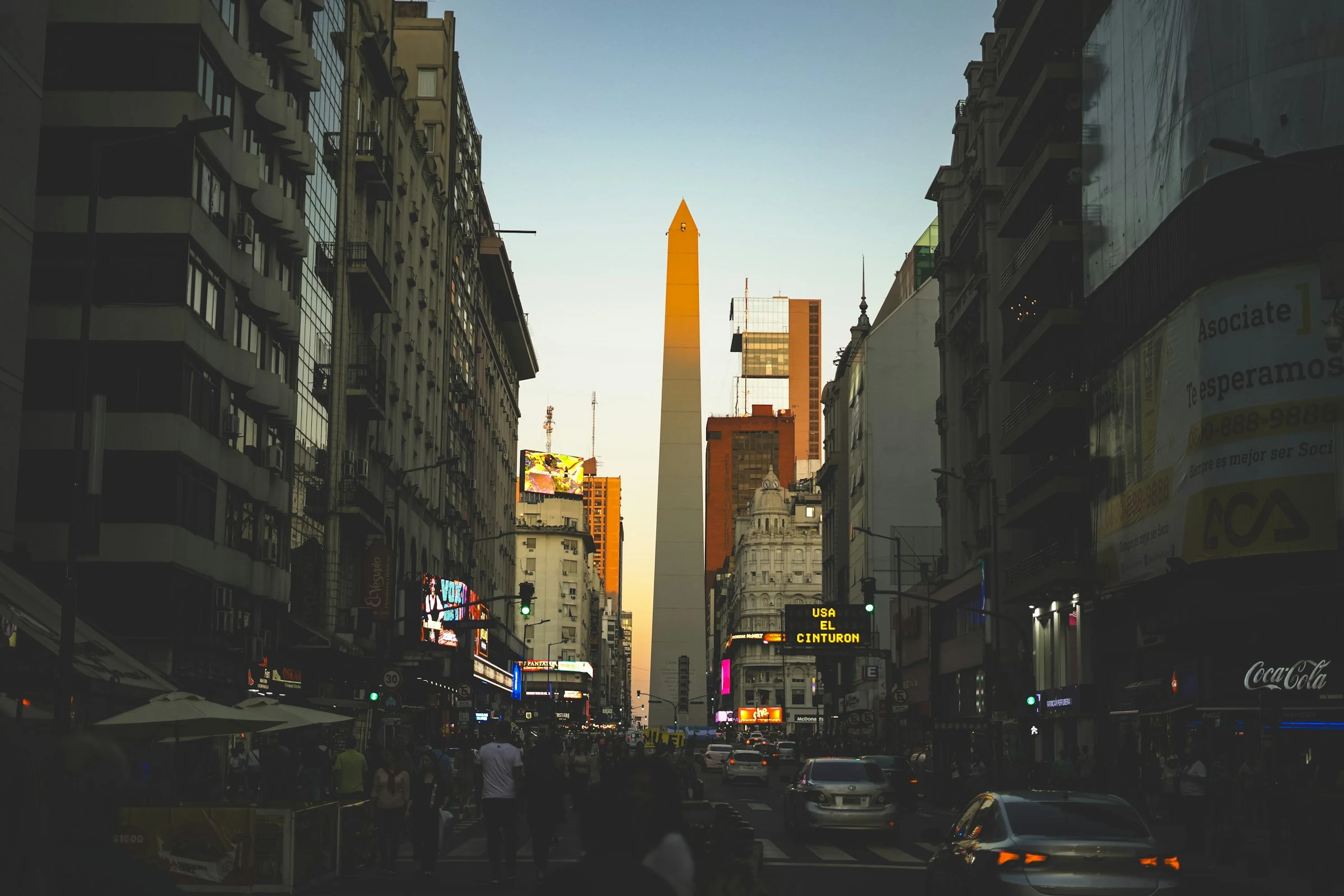 Buenos Aires, Argentine, vue sur la capitale