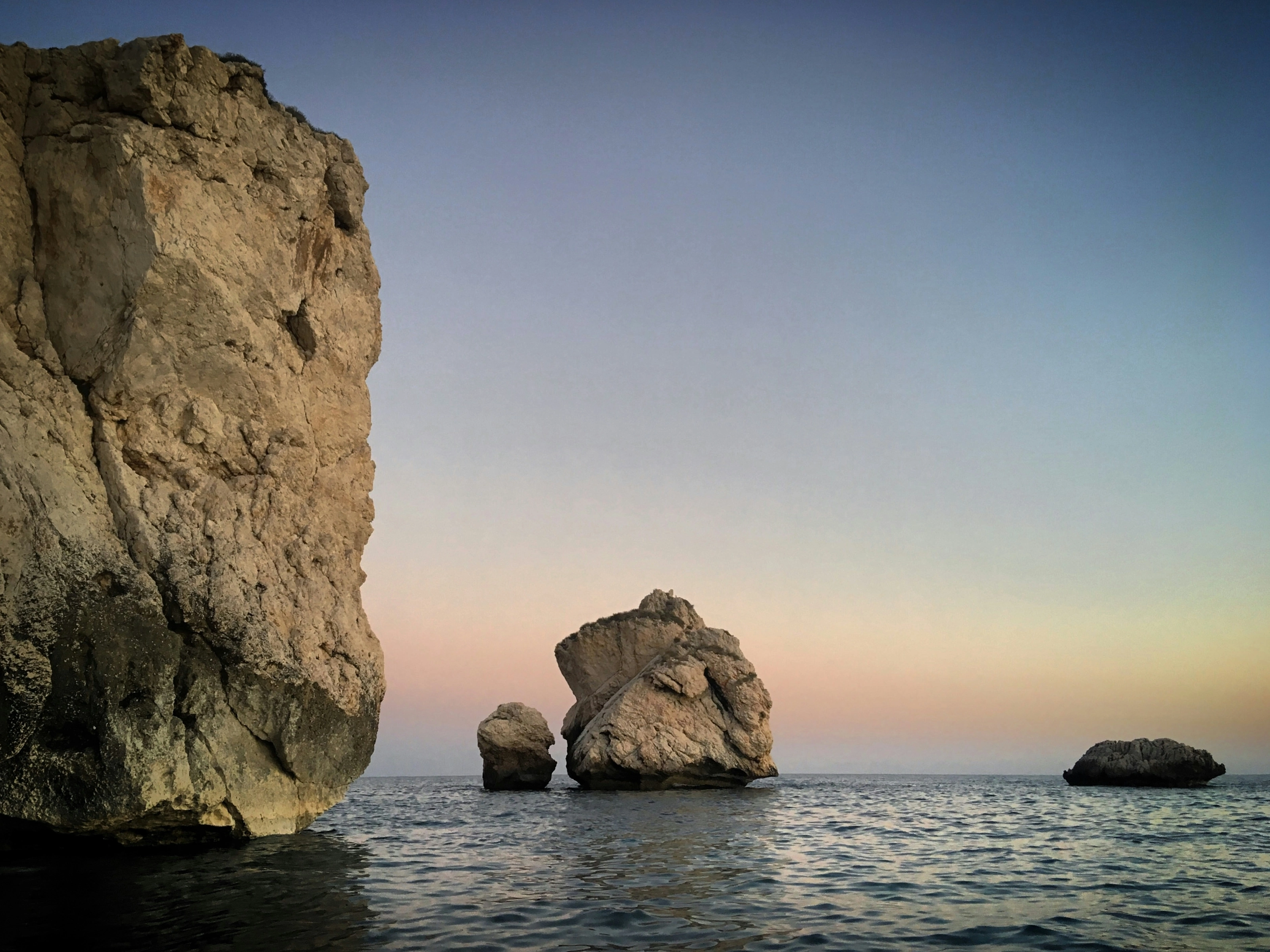 Paphos, Chypre, le port et le château