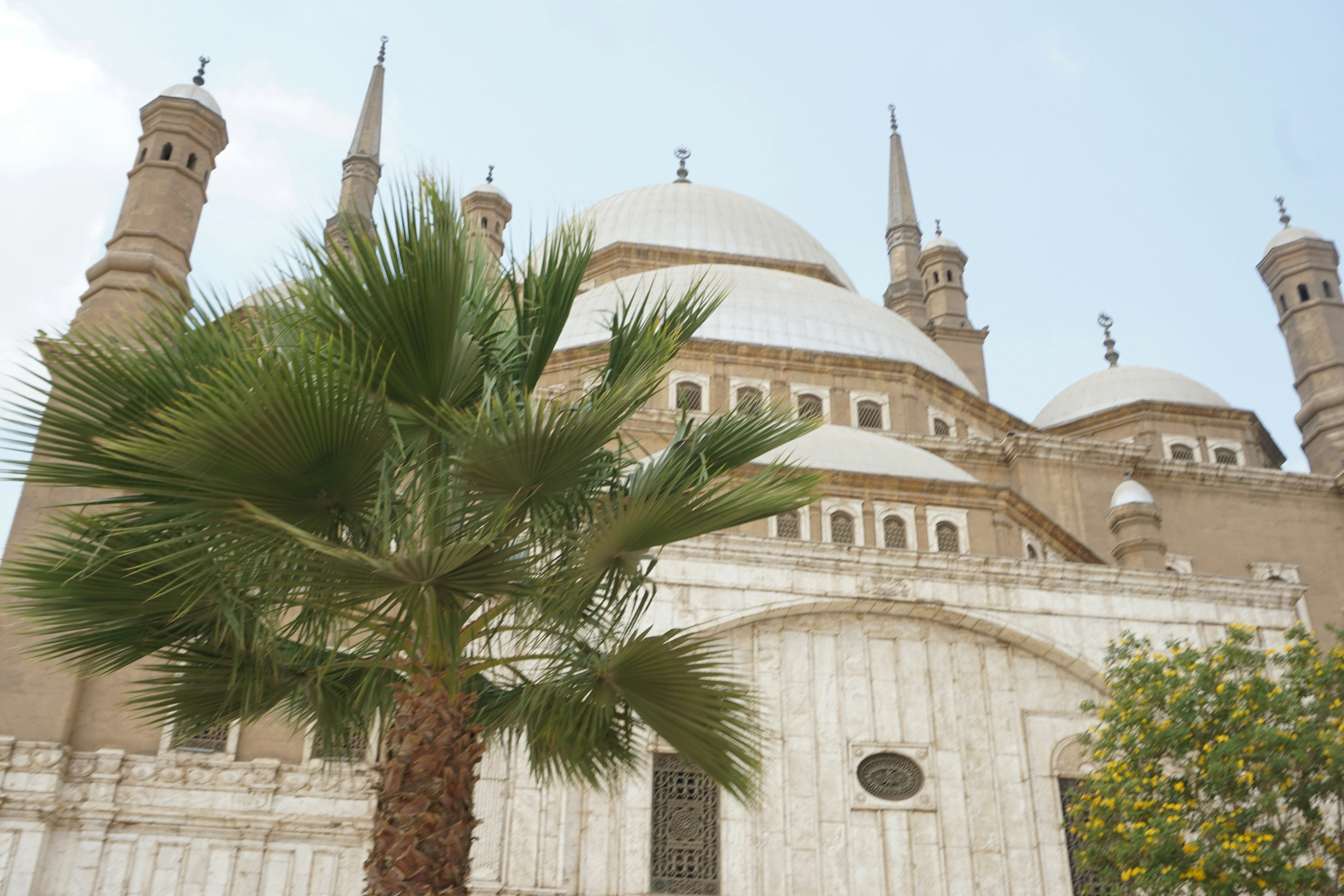 Mosquée d'Albâtre de Muhammad Ali surplombant la citadelle de Saladin au Caire