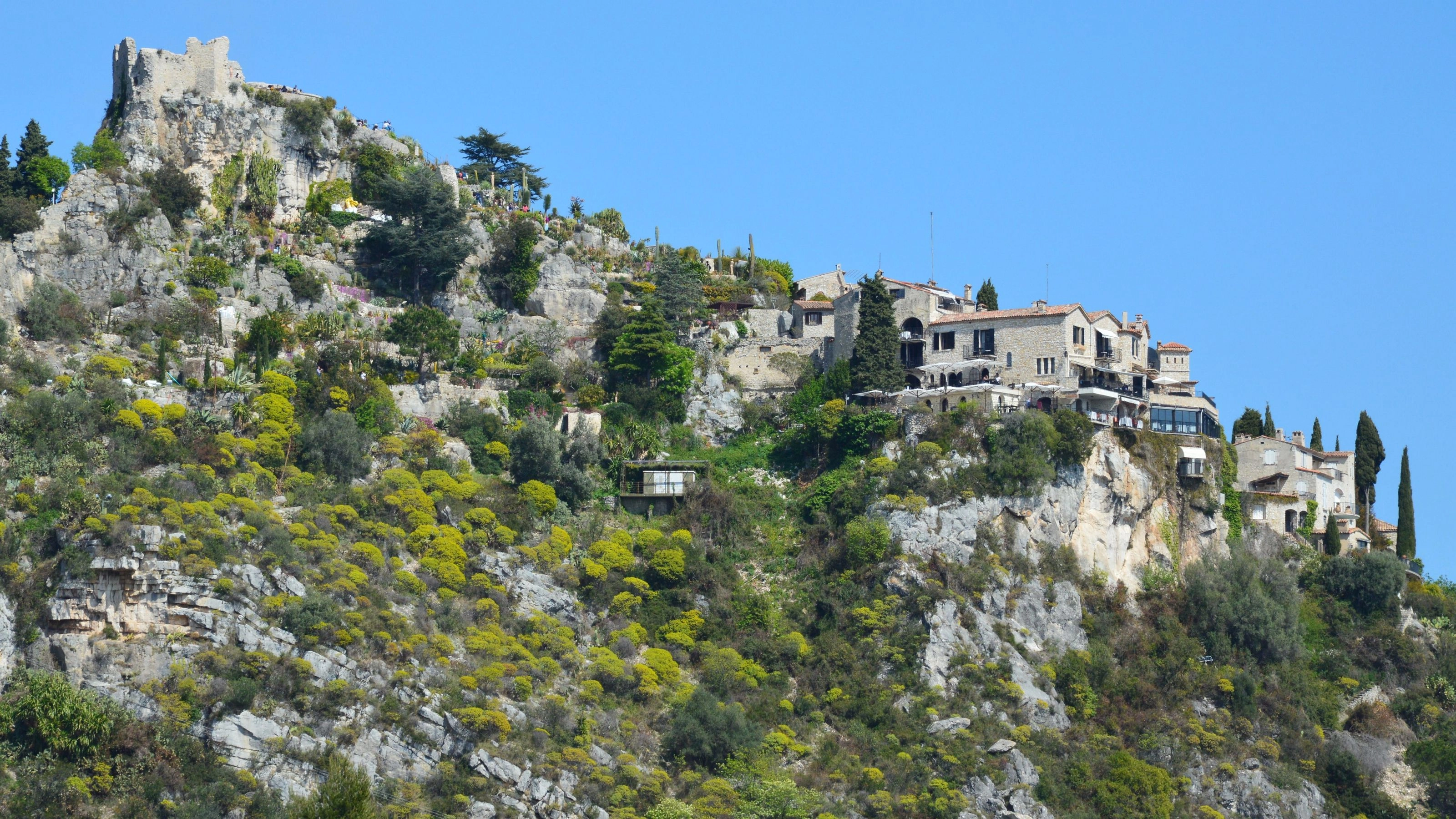Village perché d'Èze entre Nice et Monaco