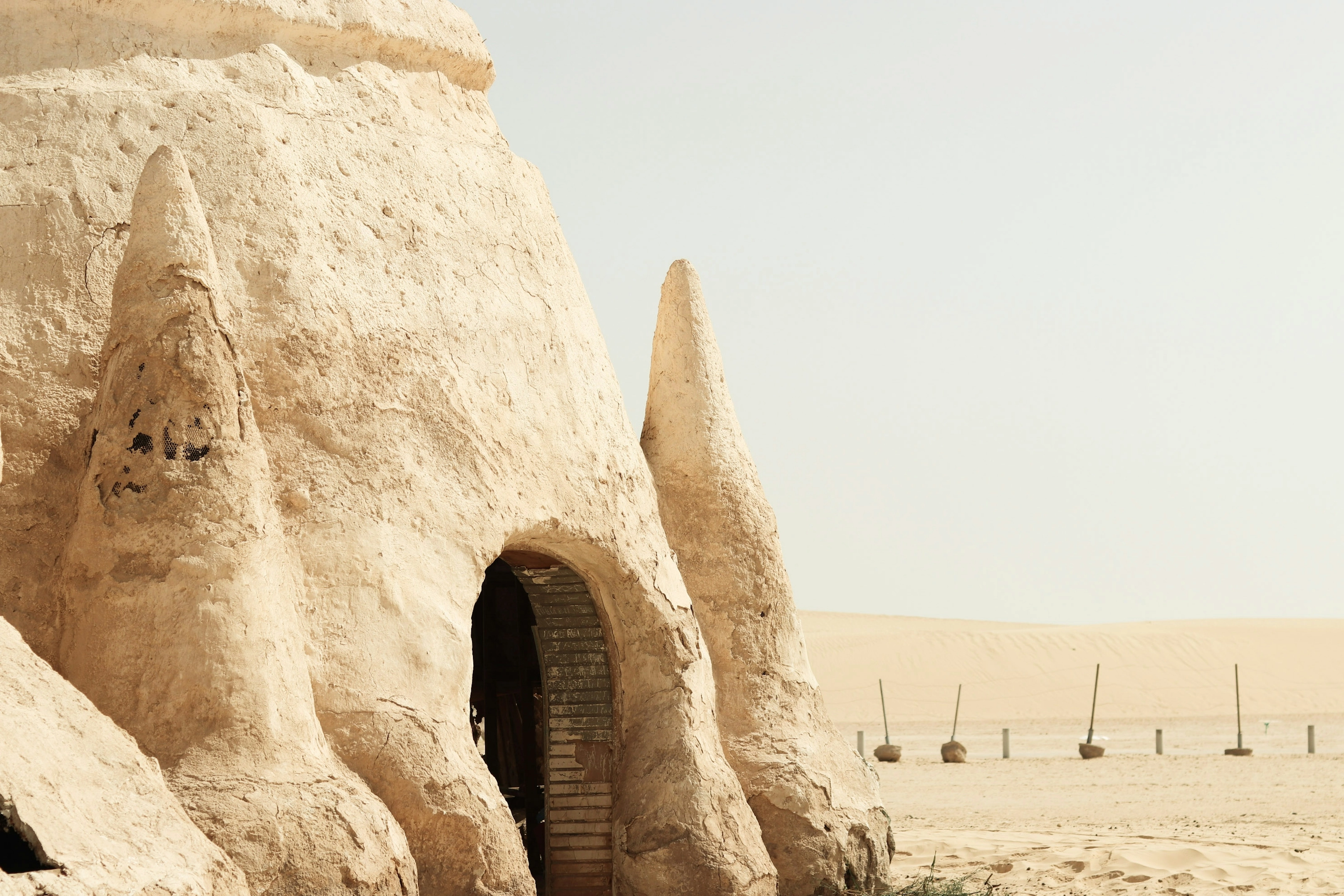 Décor désertique du Sud tunisien ayant servi de décor à Star Wars