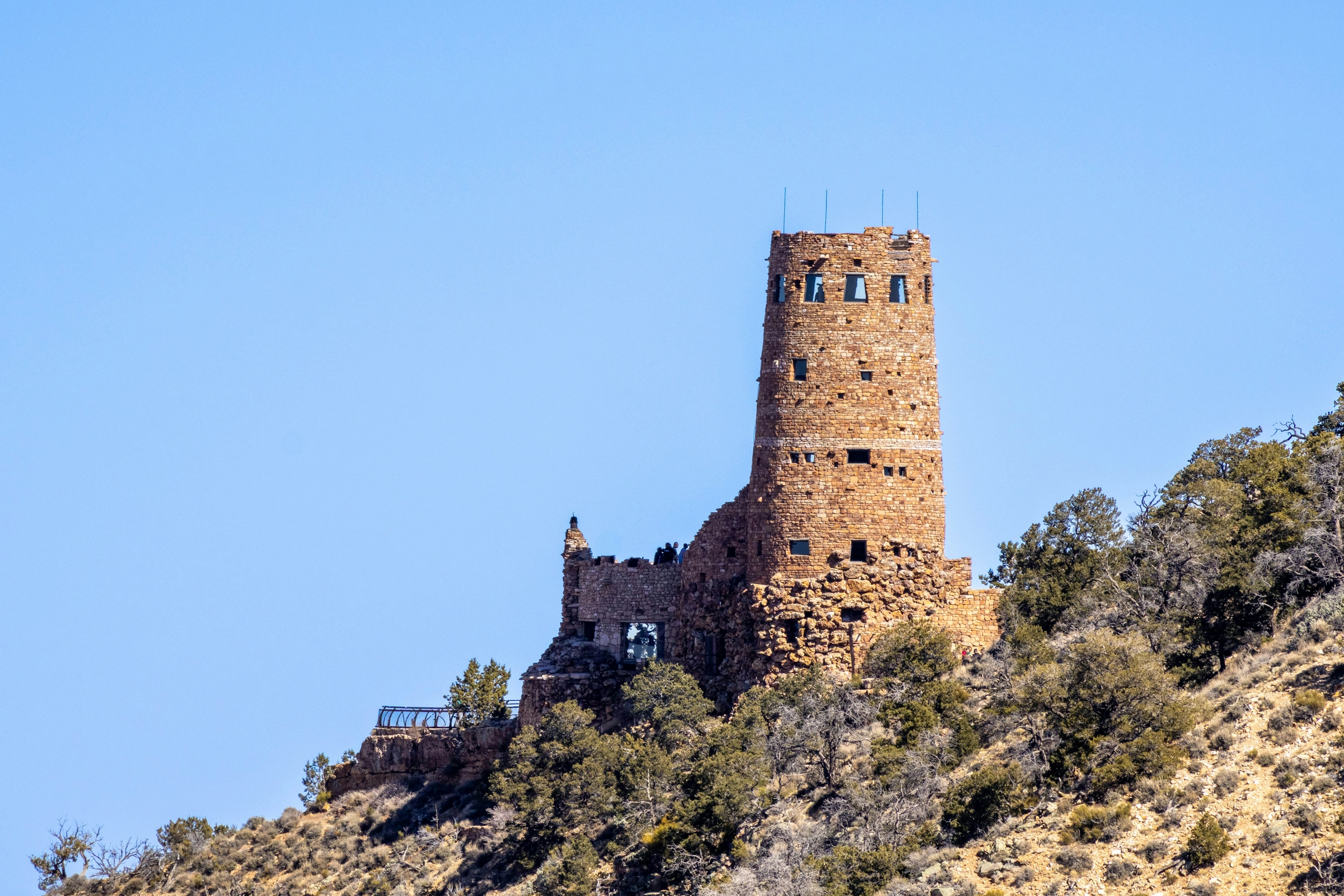 Sentier de randonnée au bord du Grand Canyon
